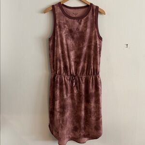Athleta Tie Dye Printed Rincon Dress Size Medium Tall